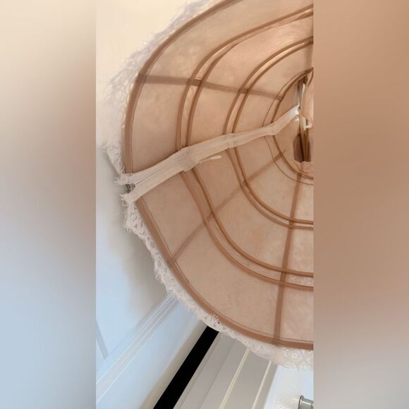 NWOT BRONX AND BANCO Isabella Long Sleeve Mini Dress in White - Picture 11 of 16